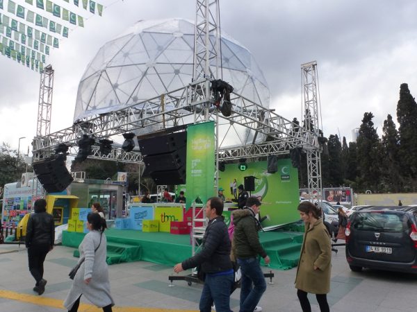 ON KUBBE ÇADIRLAR 7,65 - 10,70 - 20,00