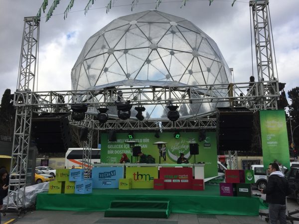 ON KUBBE ÇADIRLAR 7,65 - 10,70 - 20,00